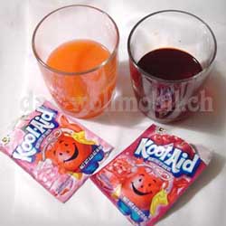 Wolle färben mit Kool-Aid - Anleitung